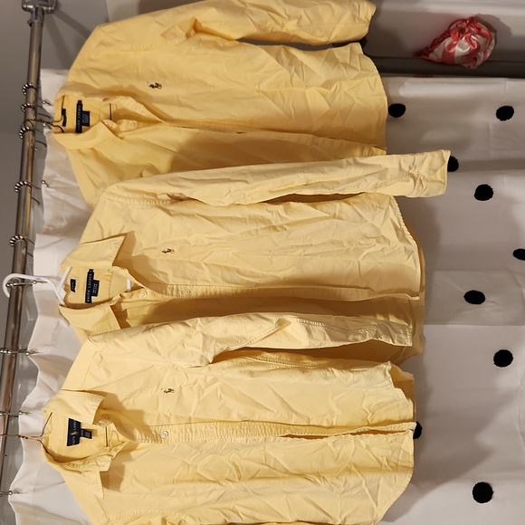 Ralph Lauren woman's Button downs long sleeve yellow various sizes - Picture 1 of 4